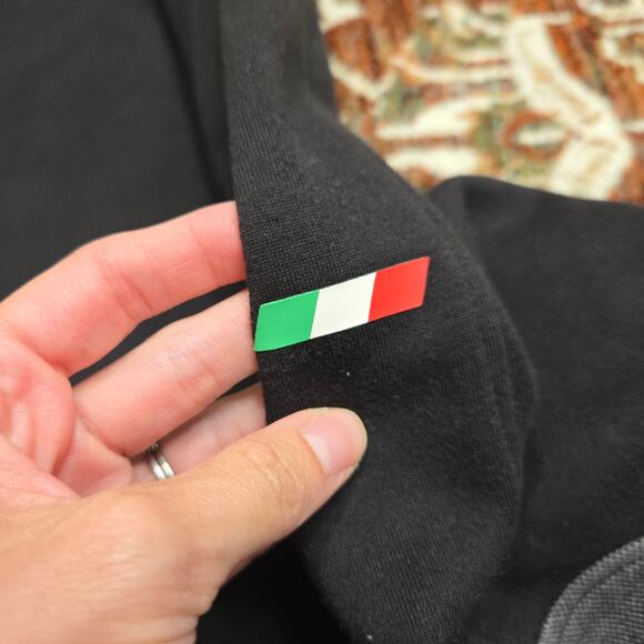 Puma x Ferrari Scuderia Sweatshirt Hoodie Jacket Zip Up Black Gray Size XL - Picture 14 of 14